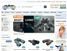 Tablet Screenshot of opticshop.ro